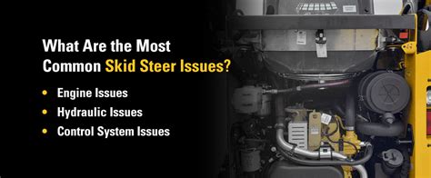 skid steer motor problems